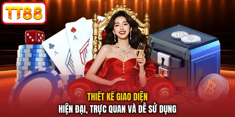 Thiết kế giao diện hiện đại chuẩn 4K, trực quan